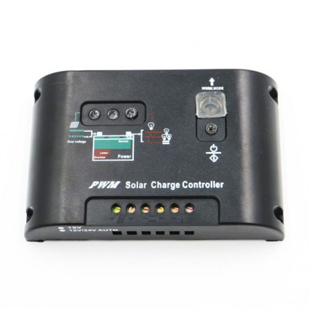 12/24V 10A контроллер зарядки 150/300W солнечная